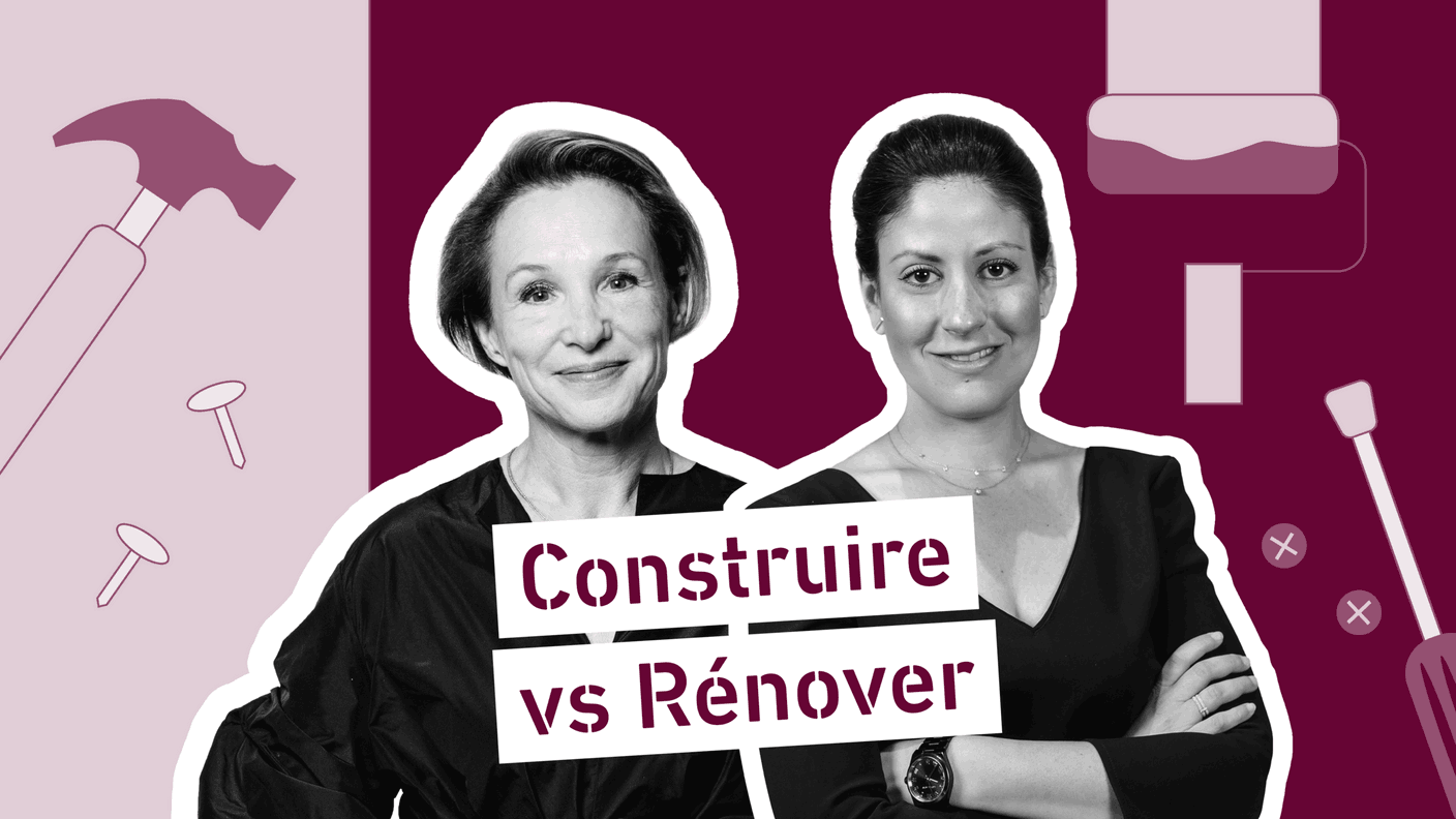 Marie Lucas, Architecte et Administratrice déléguée de M3 Architectes, et Delphine Romano, Head of Residential Agencies d’INOWAI.  (Crédit: Maison Moderne)