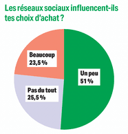 But paradoxically, social media doesn't influence their purchasing decisions all that much.  (Image: Paperjam)