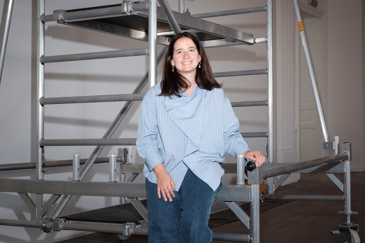 The 12th edition of Luxembourg Art Week is taking shape. Mélanie de Jamblinne, Director of the fair, amid the excitement ahead of the opening. Jan Hanrion / PAPERJAM