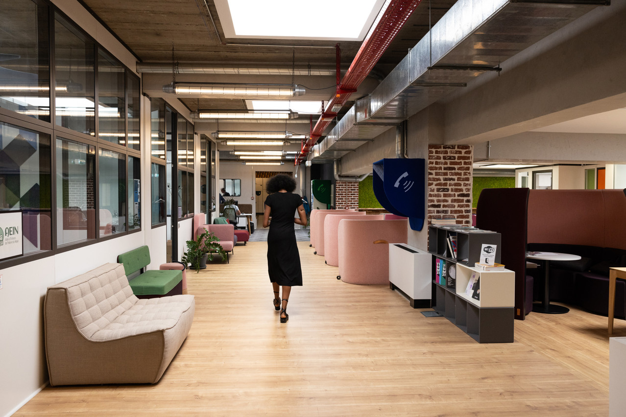The Office City is located near the Hamilius bus & tram hub and Municipal Park, and features both coworking and event space. Photo: Eva Krins/Maison Moderne