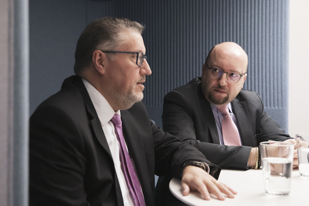 Biagio Pagano (gauche) et Claudio Bocci (droite), Administrateurs Délégués (Photo: Maison Moderne)