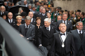 Martine Hansen, Henri Kox, Josée Lorsché, Claude Wiseler, Alex Bodry et Mars Di Bartolomeo (Photo: Anthony Dehez)