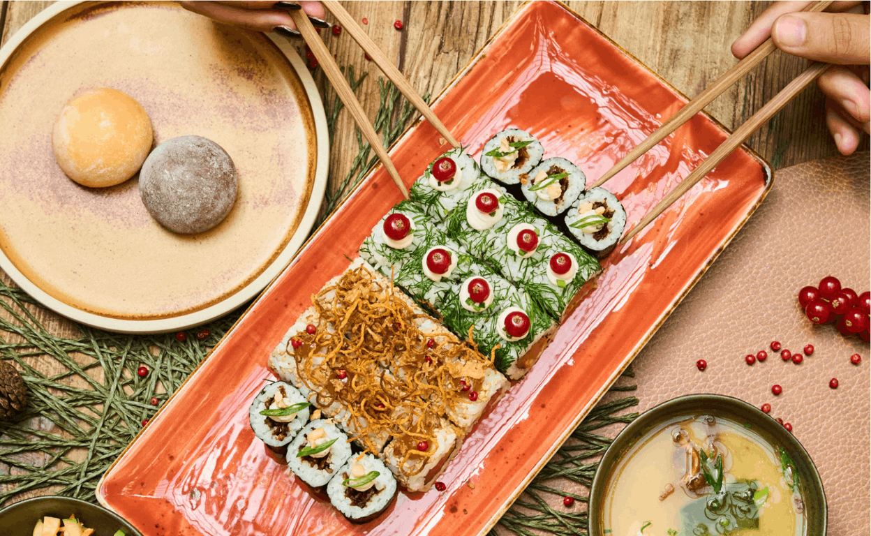 La Collection Automne est disponible en édition limitée sur place, à emporter et en livraison Côté Sushi