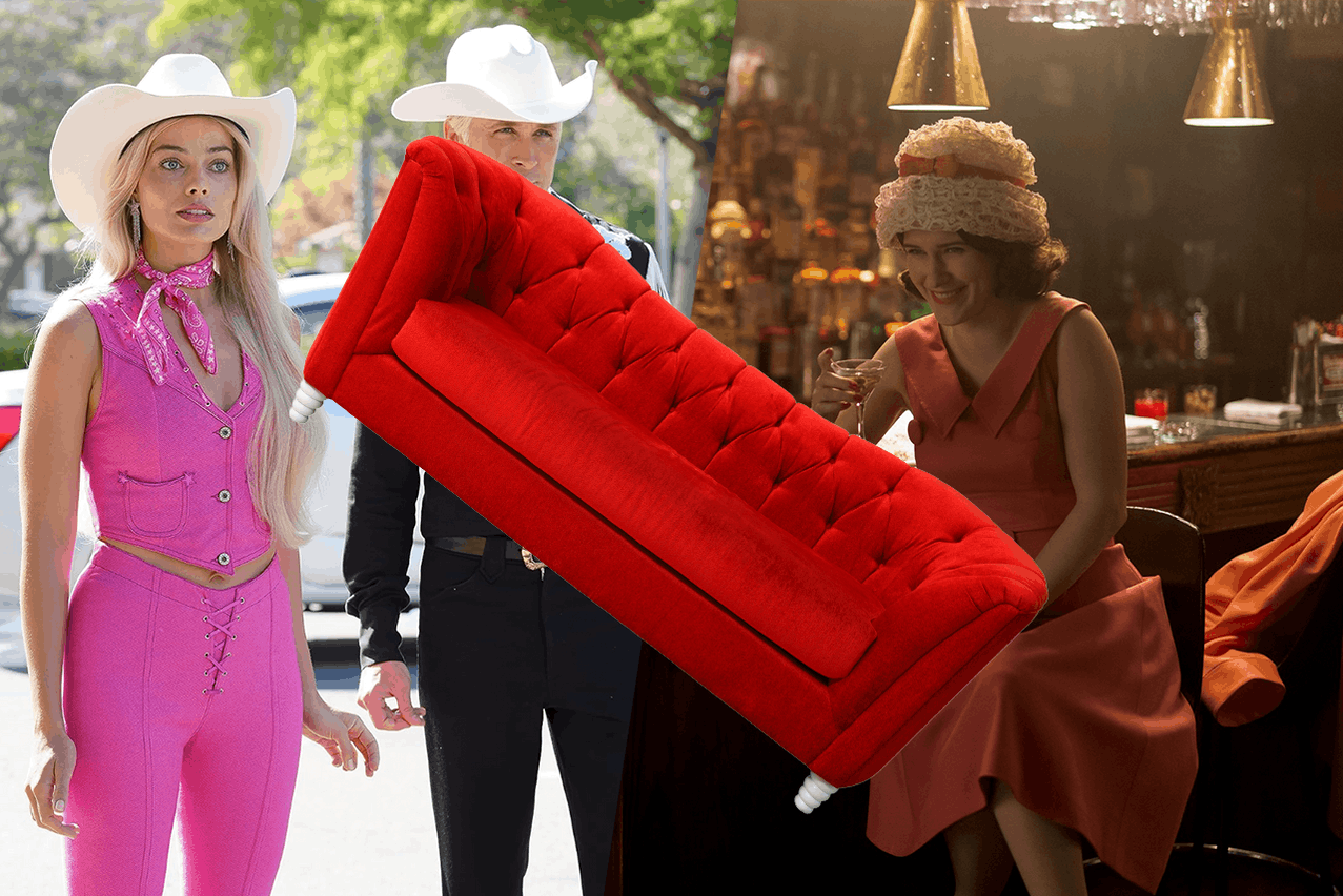Couch university Barbie The Marvelous Mrs. Maisel Delano News