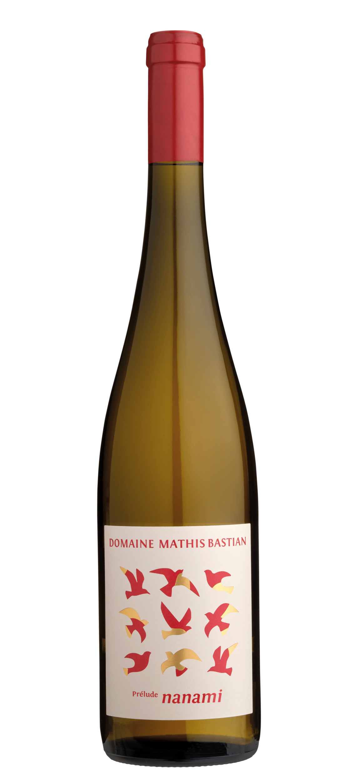 Les nouvelles étiquettes de la maison viticole Mathis Bastian sont signées Rose de Claire Design. DR