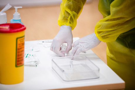 33.152 personnes ont reçu leur double dose de vaccin. (Photo: Romain Gamba / Maison Moderne)