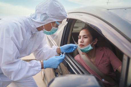 12.696 tests PCR ont été effectués hier (Photo: Shutterstock)