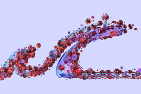 Research Luxembourg met en garde contre une propagation exponentielle de l’épidémie démontrant probablement un relâchement du respect des mesures barrières. (Illustration : Shutterstock)