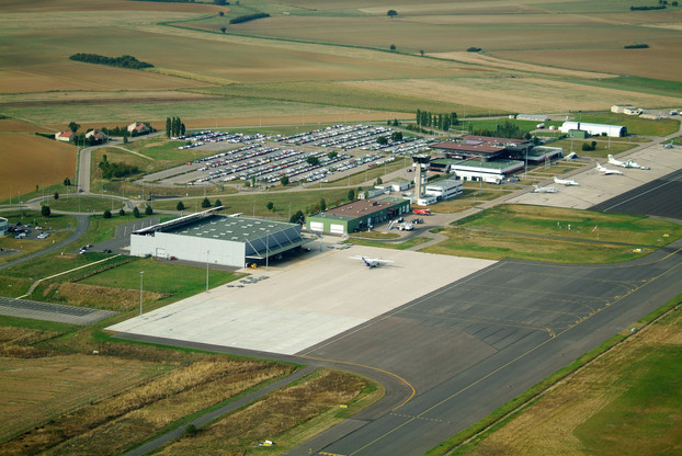 L’aéroport de Lorraine a suspendu tous les vols commerciaux depuis vendredi. (Photo: Lorraine Airport)