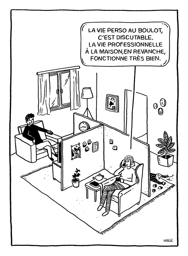 Working together is rarely the most complicated thing on paper. In reality, it’s often the relationships that make or break day-to-day working life. (Illustration: Bernard Hage)