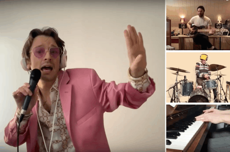 Jackie Moontan a mis le feu sur la toile avec une Crazy Quarantine Session mémorable! (Photo: Crazy Quarantine Sessions / Screenshot Youtube)