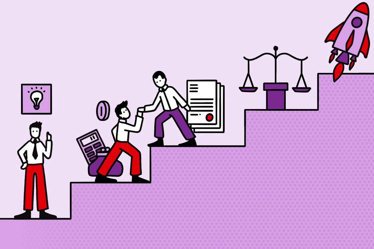 Pour mener à bien son projet de création d’entreprise, partir sur de bonnes bases est primordial. Maison Moderne / Salomé Jottreau