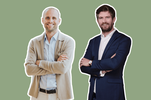 Steve Vermeer et Max Didier (Fédération des développeurs immobiliers). (Photo: DR)