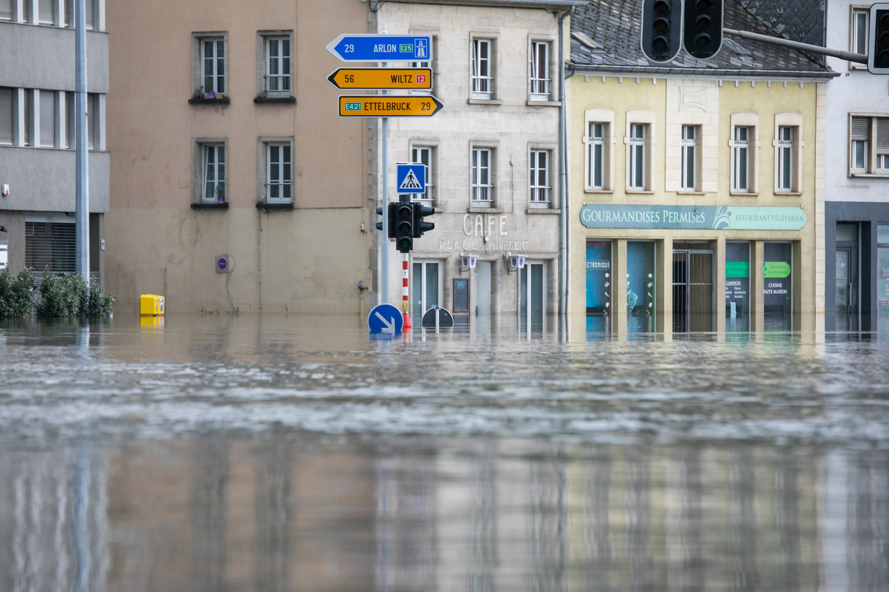 Les catastrophes naturelles se sont significativement multipliées et intensifiées au cours des dernières années, avec le sinistre le plus coûteux de toute l’histoire de l’assurance luxembourgeoise lors des inondations des 14 et 15 juillet 2021. (Photo: Matic Zorman/Maison Moderne/archives)