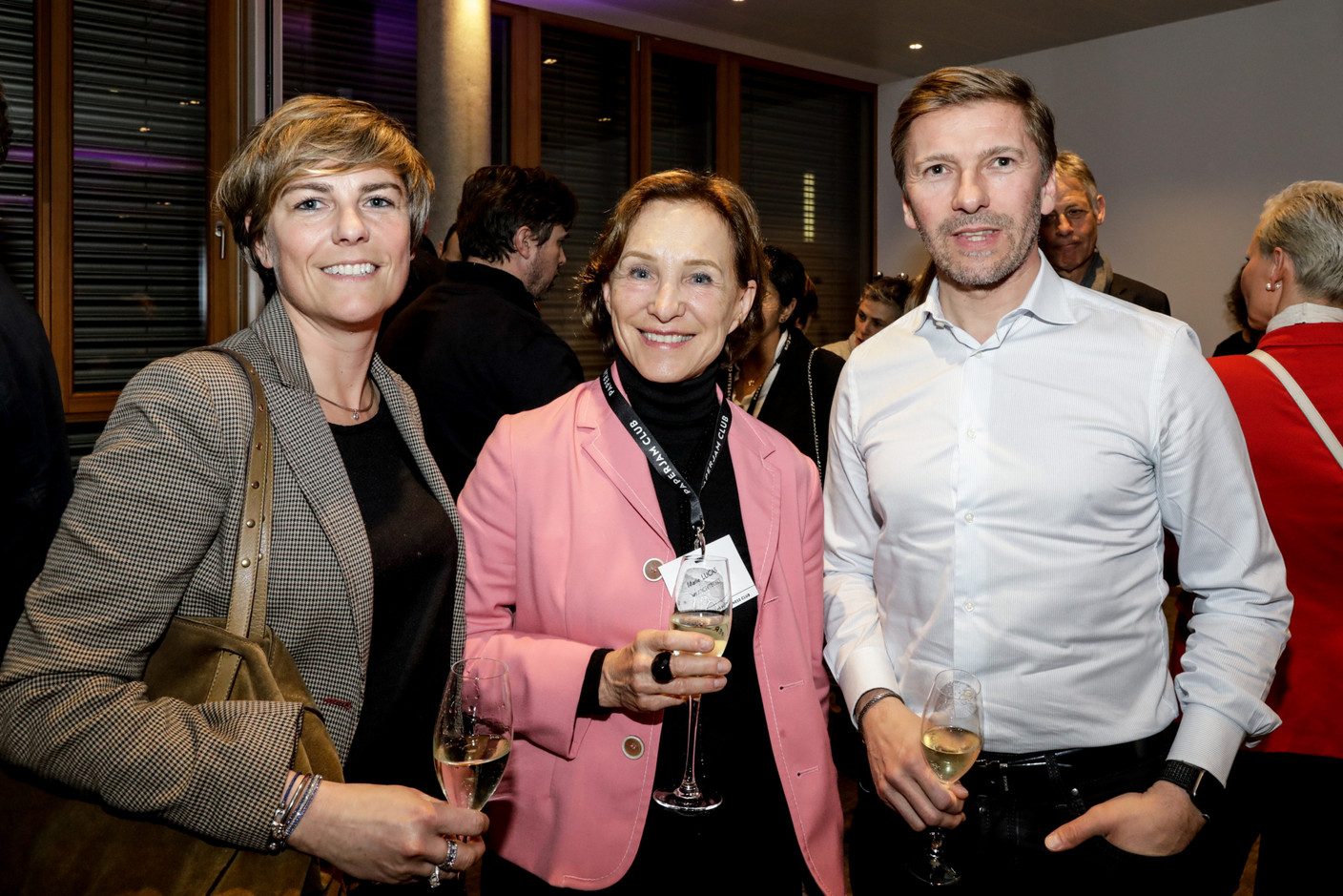 Sandrine Bareel (Bareel Sandrine BPI), Marie Lucas (M3 Architectes) et Michael Colonello (Savills). (Photo: Marie Russillo/Maison Moderne)