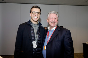 Maksymilian Woroszylo et Roy Reding (ADR). (Photo: Marie Russillo/Maison Moderne)
