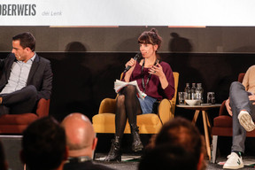 Nathalie Oberweis (déi Lenk). (Photo: Marie Russillo/Maison Moderne)