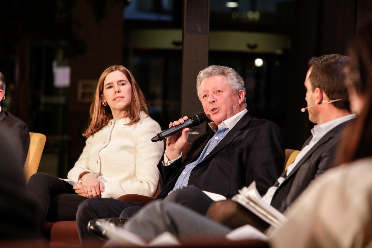 Elisabeth Margue (CSV) et Roy Reding (ADR). (Photo: Marie Russillo/Maison Moderne)