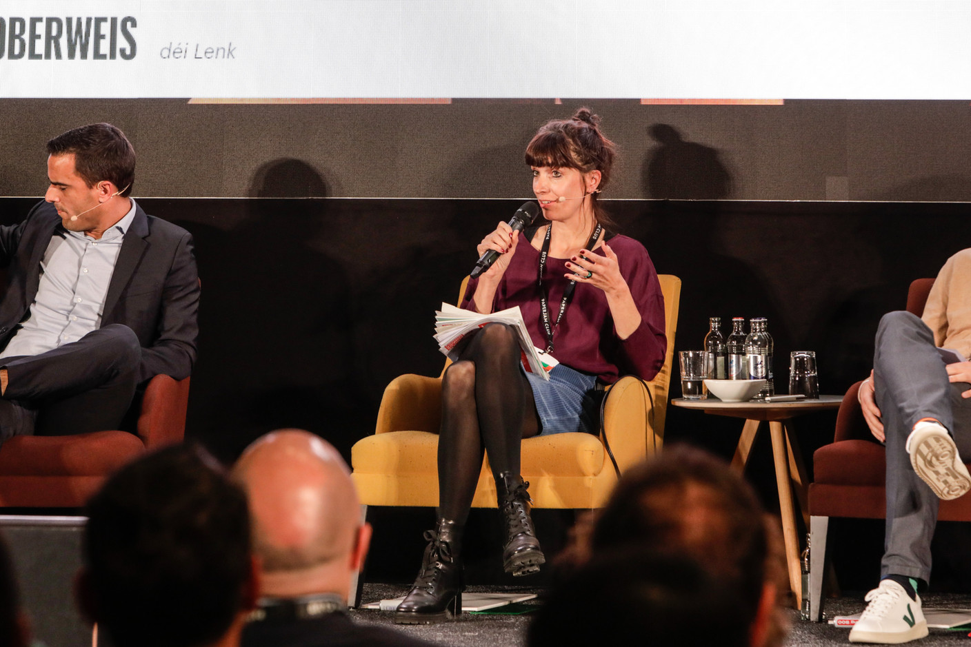 Nathalie Oberweis (déi Lenk). (Photo: Marie Russillo/Maison Moderne)