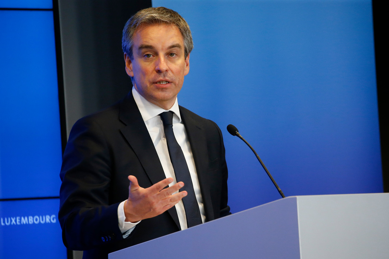 «L’enquête montre toutefois qu’il y a des points qui peuvent être améliorés, notamment pour les élèves issus de contextes socio-économiquement défavorisés», a précisé Claude Meisch (DP), ministre de l’Éducation nationale, lors de la présentation de l’enquête ÉpStan 2020, ce jeudi 22 avril. (Photo: Sip/Julien Warnand/archives)