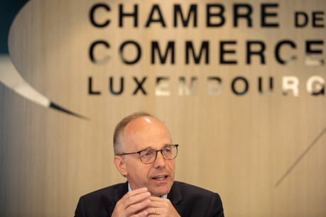 «Nous veillerons de près à l’application concrète de ces mesures dans les prochaines semaines, car elles doivent être mises en œuvre rapidement, comme annoncé par le gouvernement», note le président de la Chambre de commerce, Luc Frieden. (Photo: Matic Zorman/archives Paperjam)