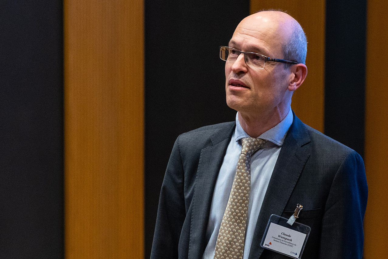 Claude Wampach dirige la surveillance bancaire à la CSSF, une mission répartie entre la coopération avec la BCE pour les grandes banques et la supervision directe des institutions dites «moins importantes» et des succursales de pays tiers.   (Photo: Romain Gamba/Maison Moderne/Archives)