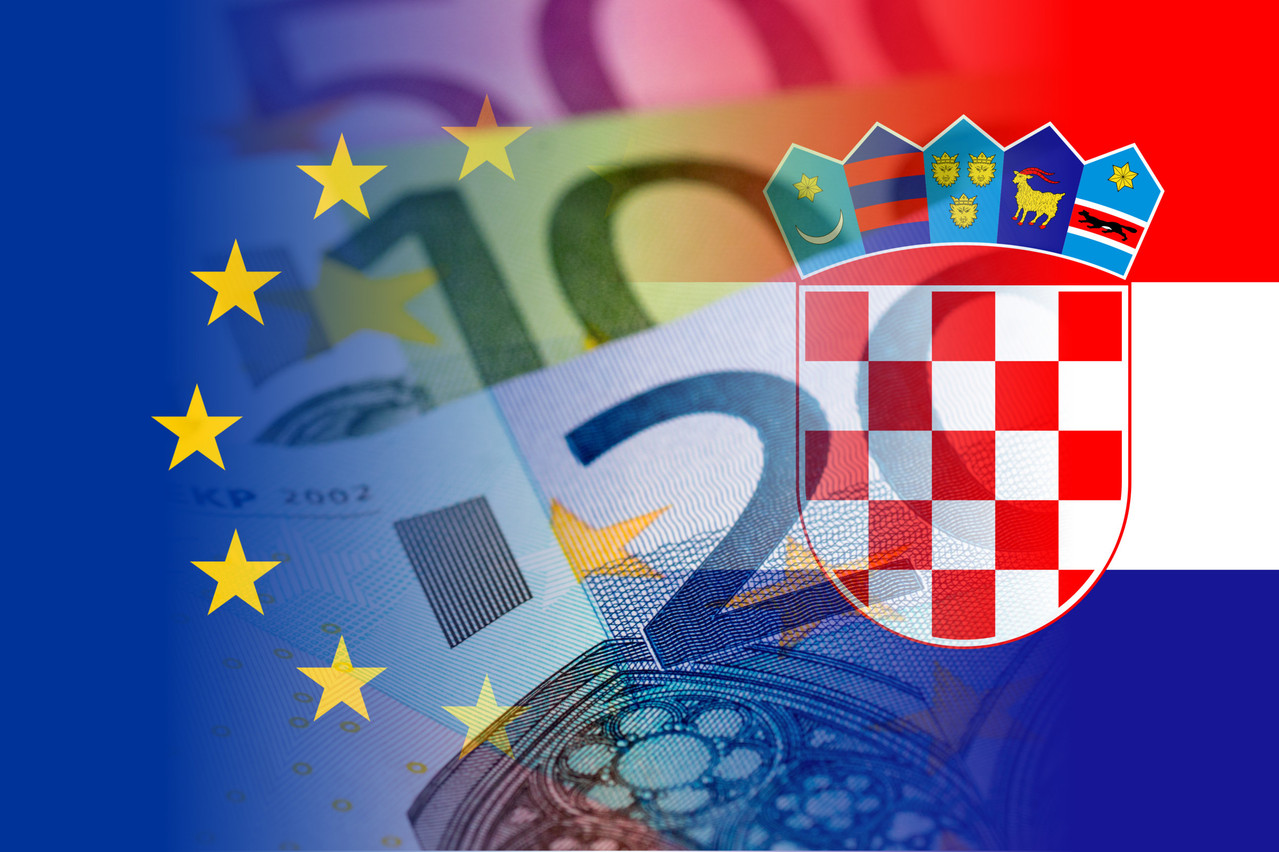The country of just over 4 million inhabitants will officially abandon the Croatian kuna for the euro in 2023.  Photo: Shutterstock.