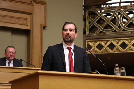 Le rapporteur du projet de budget 2020, Yves Cruchten, a axé son discours sur la nécessité de mieux traiter la question des inégalités et aussi de mieux gérer l’argent public. (Photo: Chambre des députés)