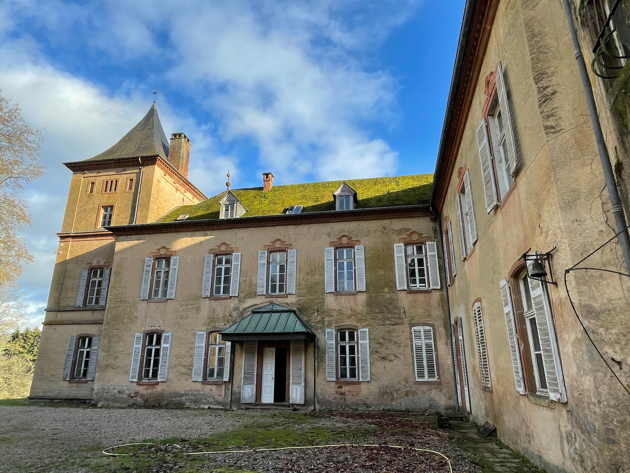 L’arrière du château de Birtrange prend un caractère plus intime. (Photo: Croix-Rouge luxembourgeoise)