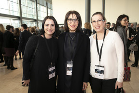 Aurelia Pregnolato (Clearstream Banking), Luba Ivanova (Clearstream Banking) et Caroline Colombo (BNP Paribas) Blitz Photo Agency