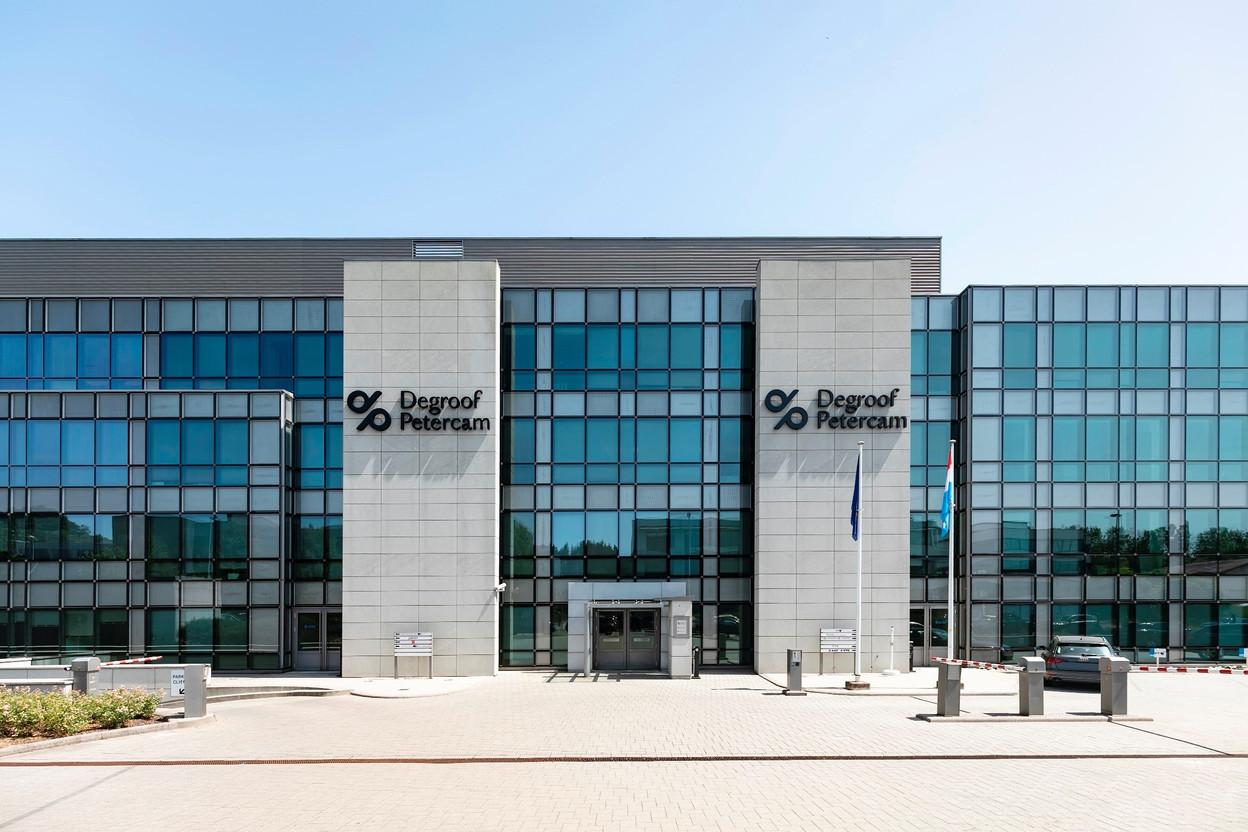 Banque Degroof Petercam Luxembourg’s headquarters in Cloche d’Or.  Library photo: Blitz Agency 2019