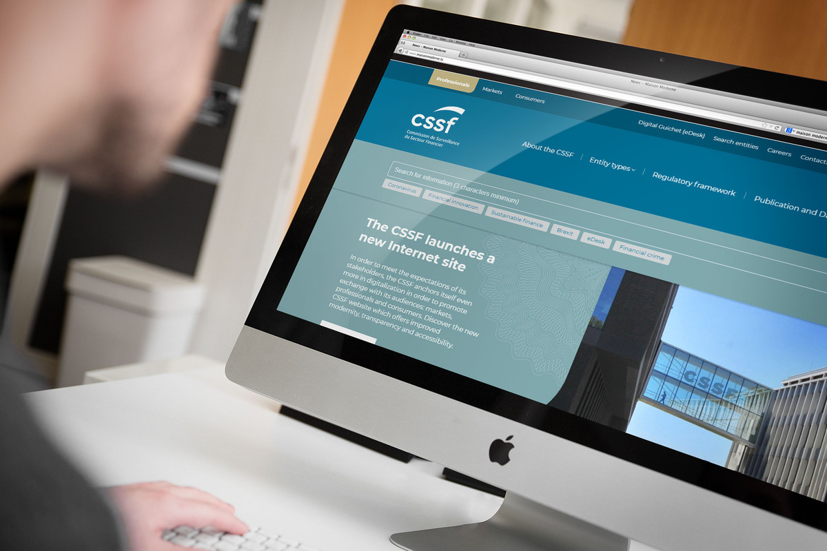 La CSSF lance son nouveau site internet | Paperjam News
