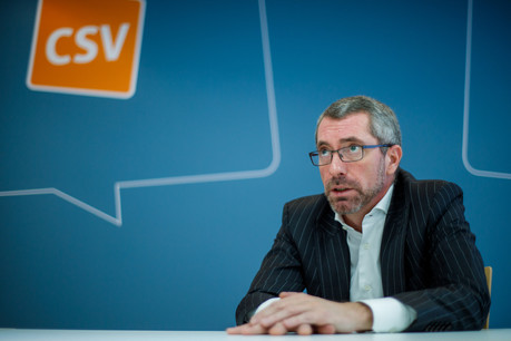 Le président du CSV, Frank Engel, a pris les partis de la majorité de court en exigeant que de nouvelles questions soient soumises à la votation avant finalisation du texte, pourtant déjà scellé en juin 2018. (Photo: Matic Zorman/Archives)