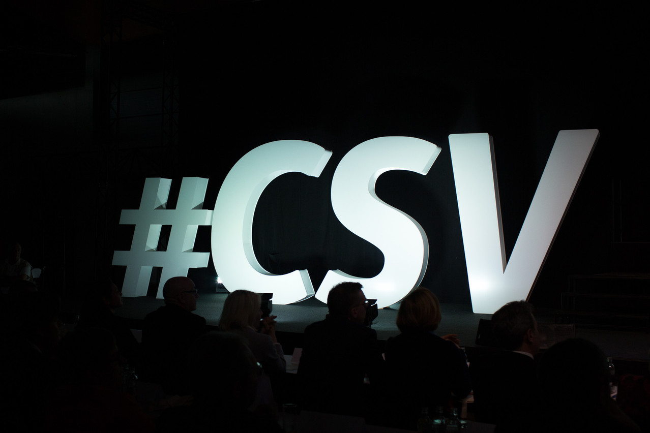 CSV president Claude Wiseler said that the comments made by Josy Hames did not correspond to the values of the party. Photo: Matic Zorman