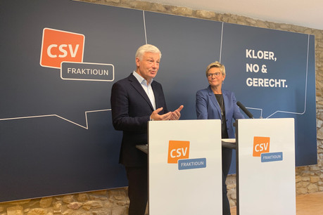 Claude Wiseler et Martine Hansen apportent les preuves que la décision de la ministre de l’Environnement était illégale, sans vouloir en tirer les conséquences pour le moment. (Photo: Paperjam)
