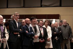 MPs Leon Gloden and Max Hengel (left) were also present, especially in the front rows.  Photo: Matic Zorman/Maison Moderne