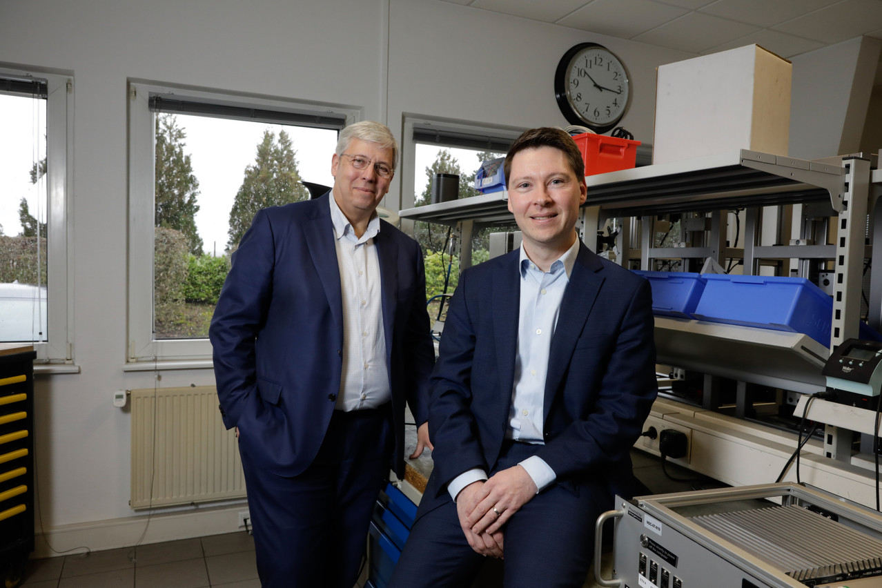 Yves Elsen, président du CA, et Philippe Osch, CEO d’Hitec. (Photo: Hitec)