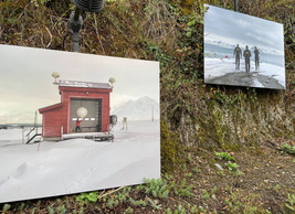 Vue de l’exposition en plein air à Clervaux. (Photo: Clervaux-Cité de l’image)