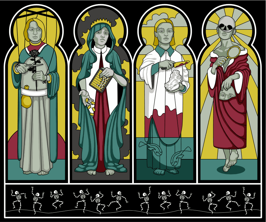 «Pillars of the Earth» de Julie Wagener. (Illustration: Julie Wagener)