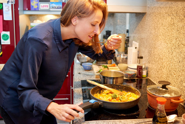 Annick Kieffer exprime avec brio sa créativité. (Photo: Andres Lejona/Maison Moderne)