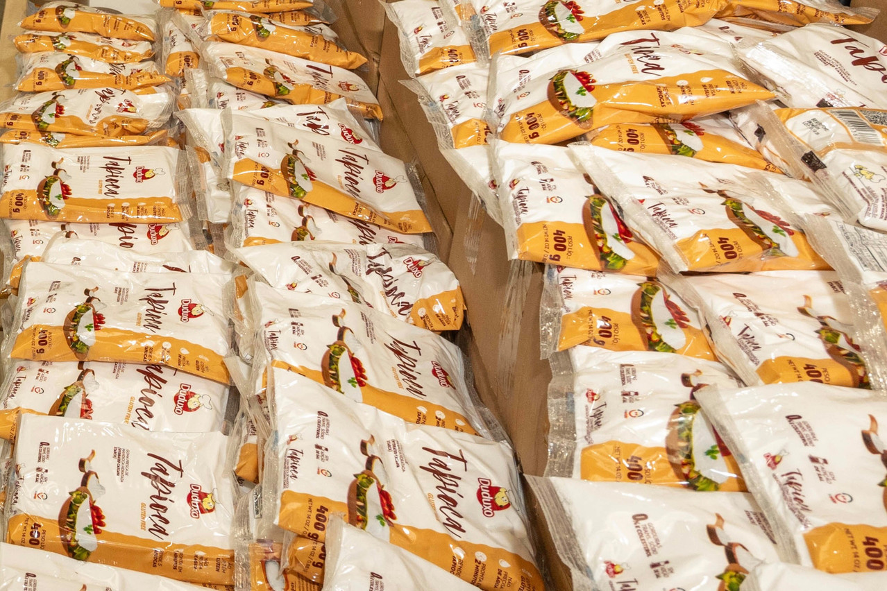Over five hundred kilograms of drugs were found by the customs agency in the Cargo Center of Luxembourg airport at the beginning of February, the administration announced on 3 March 2025. Photo: Administration des douanes et accises