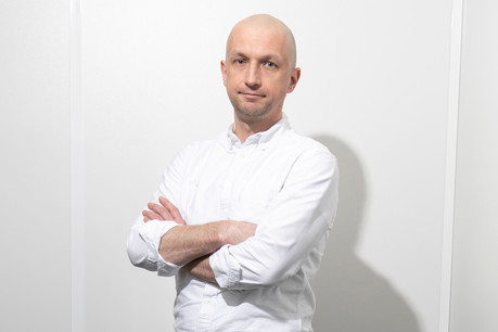 Viktor Klymonchuk est consultant en matière de projets d’identification électronique et de cyber-résilience. (Photo: Guy Wolff/Maison Moderne)