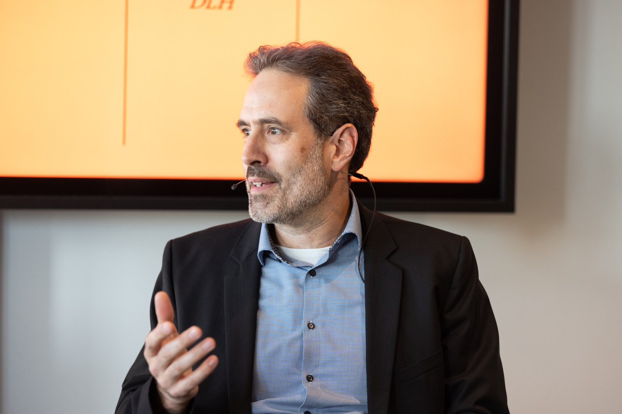 “Before you consider the technical aspects, I think you have to really understand how your company works,” said Lars Weber, vice president and head of non-financial risk management and chief information security officer at Spuerkeess. Photo: Eva Krins/Maison Moderne