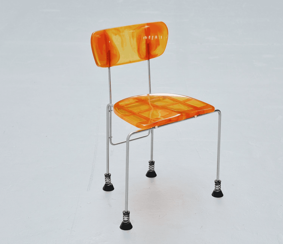 Broadway chair - model 543 (1993), Gaetano Pesce at Bernini. Photo: Bernini