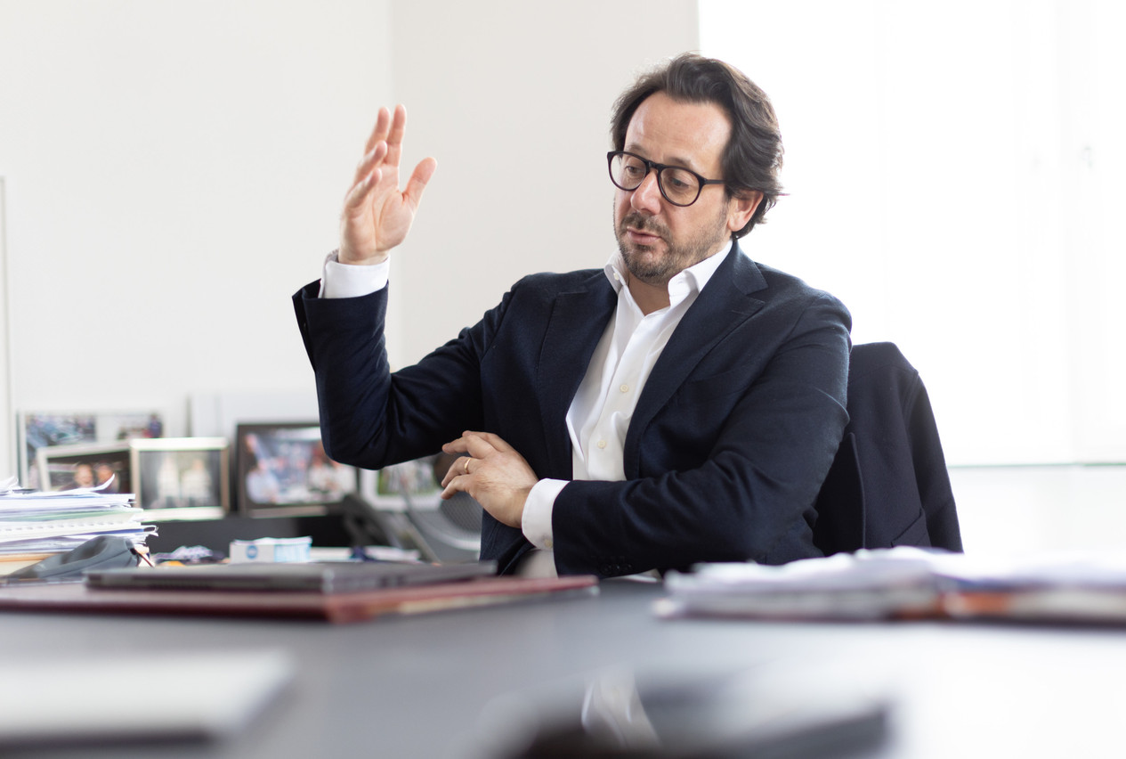 Damien Chasseur: «En vérité, on fonctionne de manière «opportunistique». Il y a un calcul à faire entre le temps passé sur un appel d’offres et le retour sur investissement.» (Photo: Guy Wolff/Maison Moderne)