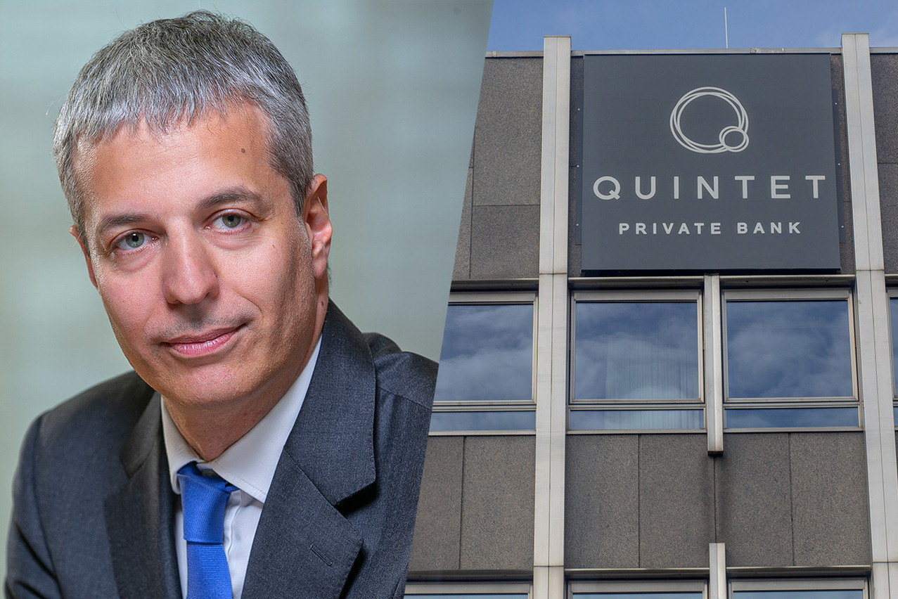 Daniele Antonucci, qui a rejoint Quintet Private Bank en 2020 en tant qu’économiste en chef et stratège macro, a été promu aux postes de co-head of investment et de chief investment officer. (Photos: Quintet Private Bank et Maison Moderne)