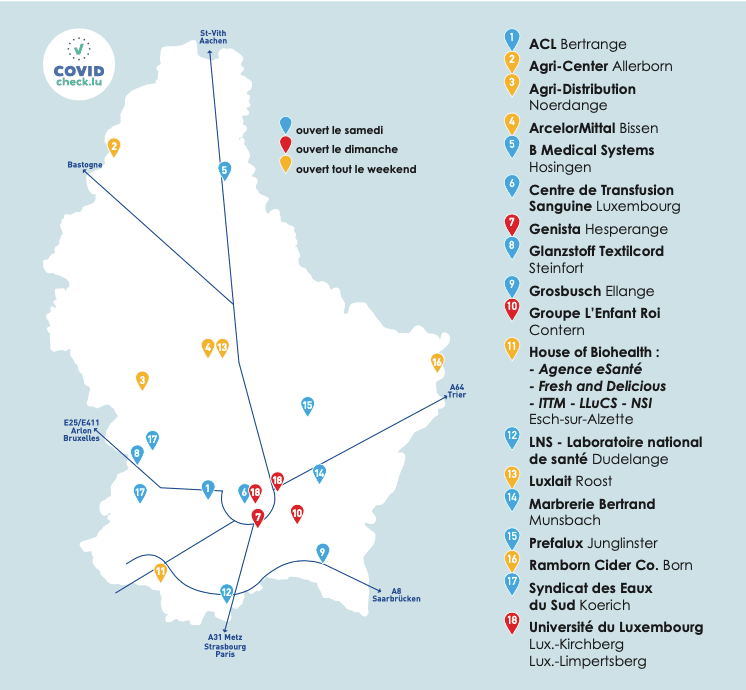 18 entreprises un peu partout dans le pays participent aux Portes ouvertes. (Crédit: brain&more)