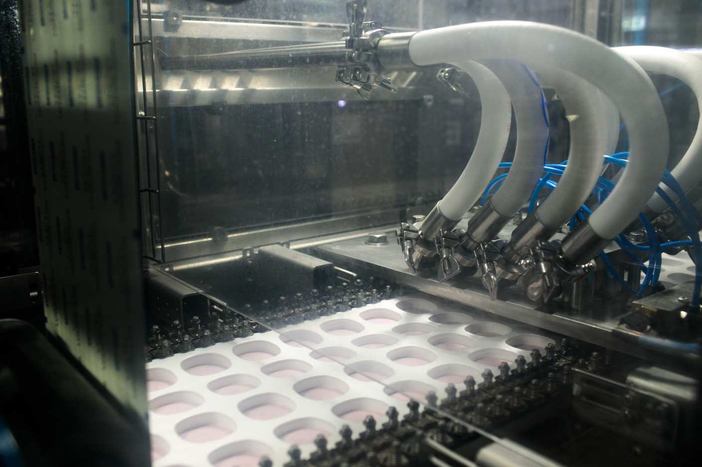 Luxlait transforme le lait de ses agriculteurs en yaourt. (Photo: Matic Zorman / Maison Moderne)
