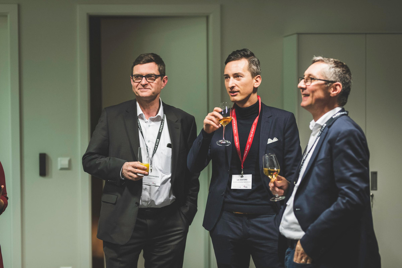 Marc Vandenhoeke (Spuerkeess), Léo Santoro (Maison Moderne) et Emmanuel Ballouhey-Dauphin (Reka) (Photo: Arthur Ranzy)