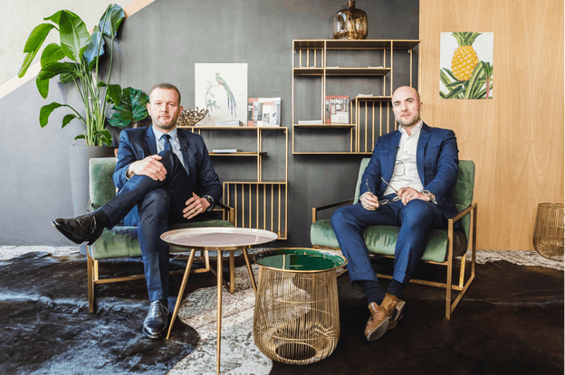 Jean-Nicolas Montrieux, Partner & Chief operating officer, et Tehdi Babigeon, Partner & Head of capital markets and business development, INOWAI (Photo: Julian Pierrot/Maison Moderne)